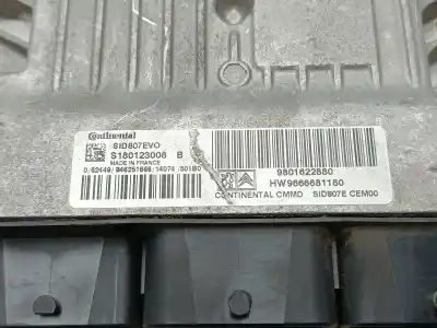 Peça sobressalente para automóvel em segunda mão centralina de motor uce por peugeot 308 access referências oem iam 9801622880
