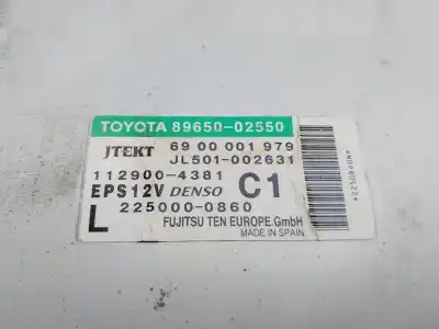 Second-hand car spare part steering control unit for toyota auris active oem iam references 8965002550  
