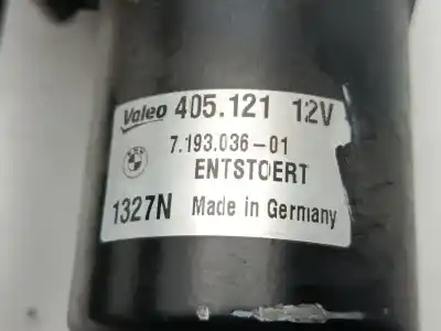Second-hand car spare part FRONT WINDSHIELD WIPER MOTOR for BMW SERIE 1 BERLINA (E81/E87)  OEM IAM references 7193036  