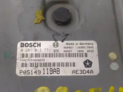 Second-hand car spare part ecu engine control for chrysler 300 c 3.0 crd cat oem iam references p05149119ab  