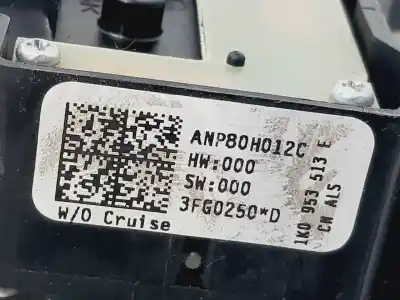 Second-hand car spare part indicator switch for seat leon (1p1) reference oem iam references 1k0953513e  