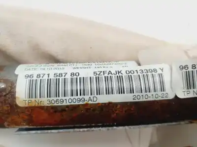 Автозапчасти б/у подушка безопасности передняя левая шторка безопасности за citroen c4 lim. sport ссылки oem iam 9687158780