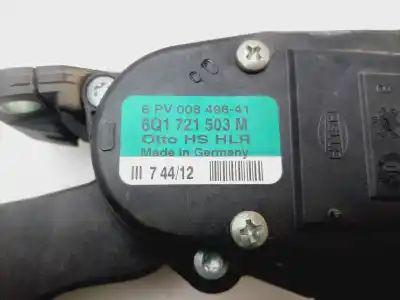 Peça sobressalente para automóvel em segunda mão potenciômetro por seat ibiza (6j5) reference referências oem iam 6q1721503m
