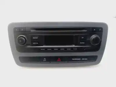 Peça sobressalente para automóvel em segunda mão sistema de áudio / rádio cd por seat ibiza (6j5) reference referências oem iam 6j0035156