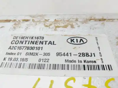 Second-hand car spare part automatic gearbox control unit for kia niro drive oem iam references 954412bbj1  