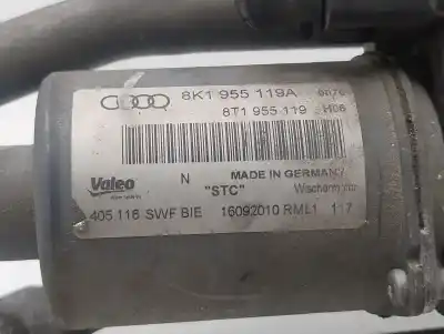 Peça sobressalente para automóvel em segunda mão motor do limpa para brisas por audi a4 b8 (8k2) 2.0 tdi referências oem iam 8k1955119a  