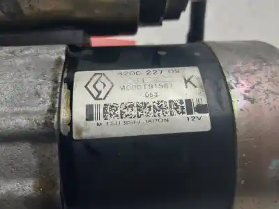 Second-hand car spare part starter motor for renault clio ii fase ii (b/cb0) base authentique 65 cv / 48 kw oem iam references 8200227092  