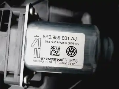 Peça sobressalente para automóvel em segunda mão elevador de vidros dianteira esquerda por seat ibiza (6j5) reference referências oem iam 6j4837401h