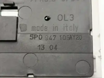 Second-hand car spare part interior light for seat altea (5p1) reference oem iam references 5p0947105a  