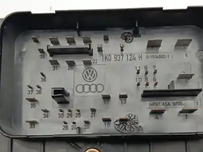 Second-hand car spare part fuse box unit for seat altea (5p1) reference oem iam references 1k0937124h  