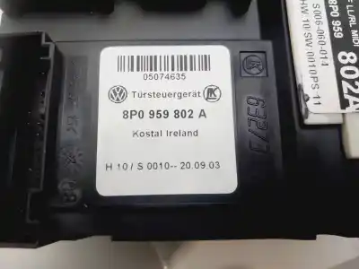 Автозапчасти б/у мотор переднего левого стекла за audi a3 (8p1) 2.0 tdi 16v ссылки oem iam 8p0959802a  