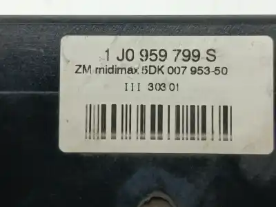 Second-hand car spare part electronic module for seat toledo (1m2) signo oem iam references 1j0959799s  