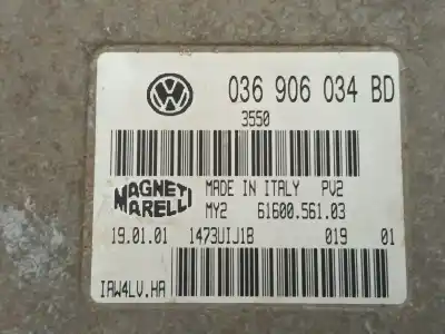 Автозапчастина б/у ебу контролер двигуна для seat toledo (1m2) signo посилання на oem iam 036906034bd  