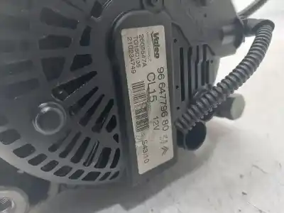 Peça sobressalente para automóvel em segunda mão alternador por citroen c4 lim. sport referências oem iam 9664779680  