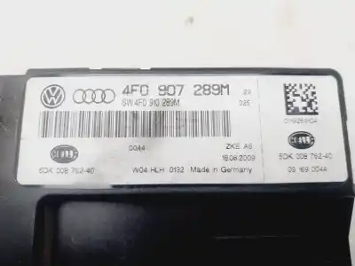 Second-hand car spare part electronic module for audi a6 berlina (4f2) 2.7 tdi oem iam references 4f0907289m  