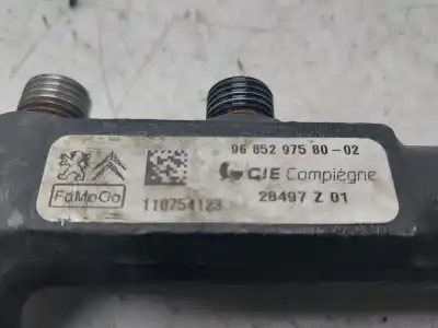 Автозапчастина б/у рампа инжектора для ford fiesta (cb1) ambiente посилання на oem iam 9685297580  