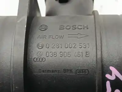 Second-hand car spare part flowmeter for seat altea (5p1) reference oem iam references 038906461b  