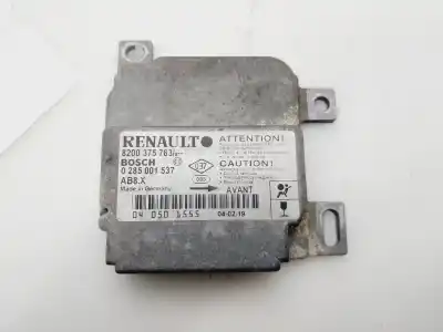 Автозапчасти б/у блок управления подушками безопасности за renault clio ii fase ii (b/cb0) base authentique 65 cv / 48 kw ссылки oem iam 8200375763  