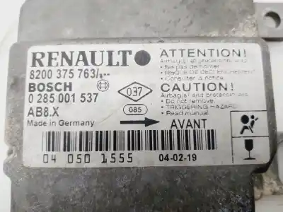 Автозапчасти б/у блок управления подушками безопасности за renault clio ii fase ii (b/cb0) base authentique 65 cv / 48 kw ссылки oem iam 8200375763  