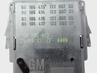 Peça sobressalente para automóvel em segunda mão comutador de piscas  por opel corsa c furgoneta/hatchback (x01) 1.2 16v (f08, w5l) referências oem iam 09185413  
