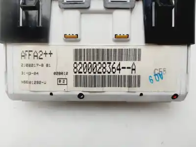 Pezzo di ricambio per auto di seconda mano display multifunzione per renault clio ii fase ii (b/cb0) confort expression riferimenti oem iam 8200028364a  