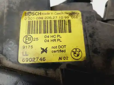 Peça sobressalente para automóvel em segunda mão farol / farolim direito por bmw serie 3 berlina (e46) 320d referências oem iam 6902746