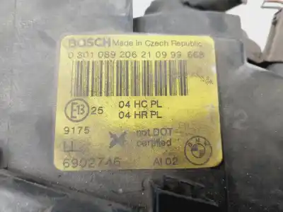 Peça sobressalente para automóvel em segunda mão farol / farolim direito por bmw serie 3 berlina (e46) 316i referências oem iam 6902746