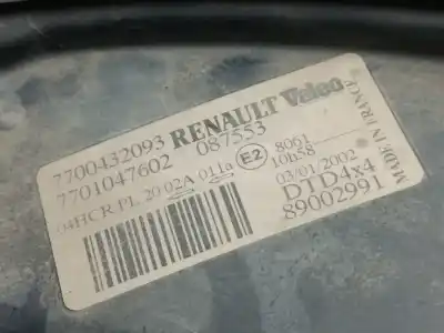 Автозапчасти б/у правая фара за renault scenic rx4 (ja0) 1.9 dci salomon ссылки oem iam 7700432093  