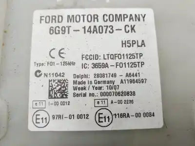 Second-hand car spare part fuse box unit for ford s-max (ca1) trend oem iam references 6g9t14a073ck  