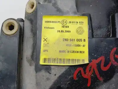 Second-hand car spare part left headlight for volkswagen caddy ka/kb (2k) life oem iam references 2k0941005b  