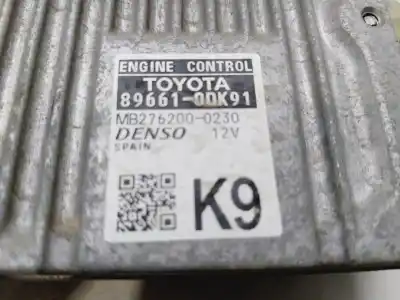 Second-hand car spare part ecu engine control for toyota yaris active oem iam references 896610dk91  
