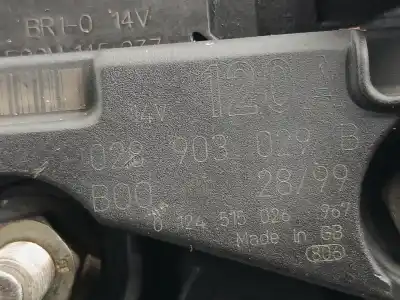 Автозапчастина б/у генератор для audi a4 berlina (b5) 1.9 tdi посилання на oem iam 028903029b  
