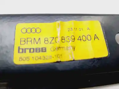 Автозапчастина б/у регулятор скла заднього правого для audi a2 (8z0) 1.4 tdi посилання на oem iam 8z0839400a  
