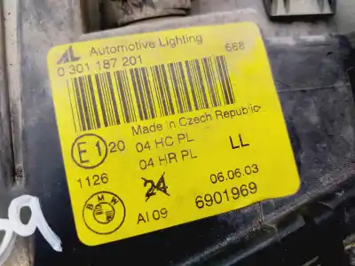 Peça sobressalente para automóvel em segunda mão farol / farolim esquerdo por bmw serie 3 compact (e46) 316ti referências oem iam 6901969