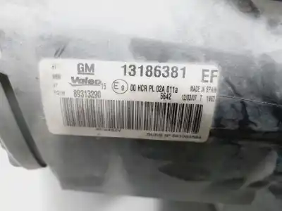 Second-hand car spare part left headlight for opel corsa d cosmo oem iam references 13186381  