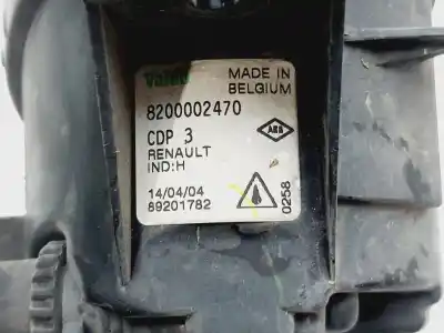 Автозапчасти б/у правая противотуманная фара за RENAULT CLIO II FASE II (B/CB0) Confort Expression ссылки OEM IAM 8200002470  