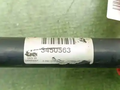 Peça sobressalente para automóvel em segunda mão transmissão dianteira esquerda por bmw x3 (e83) 2.0d referências oem iam 31603450565  