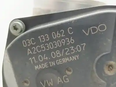 Peça sobressalente para automóvel em segunda mão borboleta de admissão por seat leon (1p1) stylance / style referências oem iam 03c133062c  