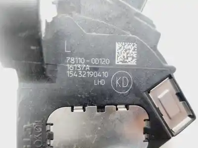 Second-hand car spare part potentiometer for toyota yaris active oem iam references 781100d120