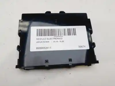 Second-hand car spare part electronic module for lexus is iii (_e3_) 300h (ave30_) oem iam references 8999053411  