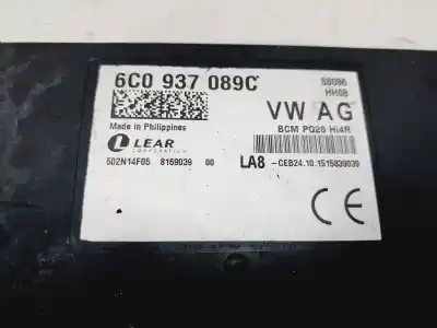 Second-hand car spare part electronic module for skoda fabia ambition oem iam references 6c0937089c  