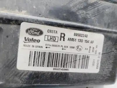 Piesă de schimb auto la mâna a doua far dreapta pentru ford c-max (cb7) (2010->) 1.6 titanium [1.6 ltr. - 85 kw tdci cat] referințe oem iam am5113d154af  