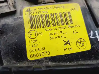 Second-hand car spare part right headlight for bmw serie 3 compact (e46) 316ti oem iam references 6901970  