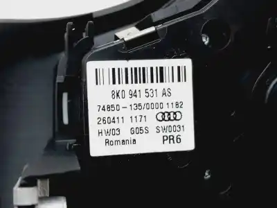 Автозапчастина б/у управління світлом для audi a4 avant (8k5) (2008) básico посилання на oem iam 8k0941531as  