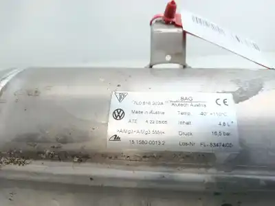 Автозапчастина б/у центральний акумулятор амортизатор для porsche cayenne (9pa) turbo 4.5 посилання на oem iam 7l0616202a  