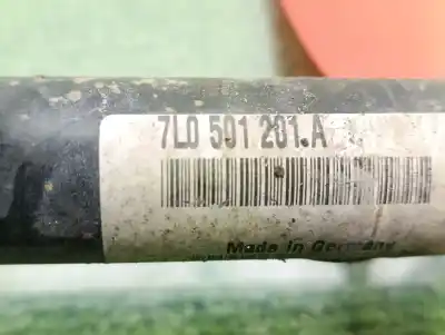 Peça sobressalente para automóvel em segunda mão transmissão traseira esquerda por porsche cayenne (9pa) turbo 4.5 referências oem iam 7l0501201a