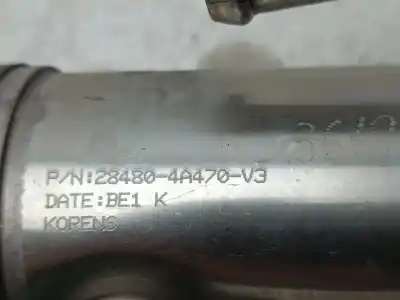 Peça sobressalente para automóvel em segunda mão radiador de gases de escape (egr) por kia sorento 2.5 crdi concept referências oem iam 2848204a470  