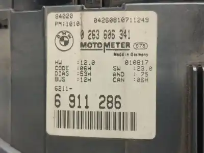 Second-hand car spare part dashboard for bmw 3 compact (e46) 316 ti oem iam references 6911286