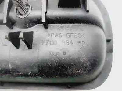 Автозапчастина б/у ліва бічна внутрішня ручка для renault kangoo (f/kc0) authentique 64 cv / 47 kw посилання на oem iam 7700354531  