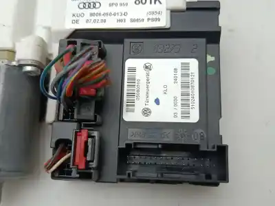 Автозапчастина б/у двигатель переднього ліва вікна для audi a3 (8p) 2.0 tdi ambition (103kw) посилання на oem iam 8p0959801k  